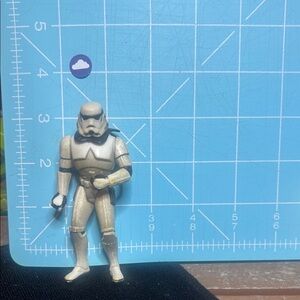 Silver Stormtrooper Action Figure 1996 Star Wars POWER OF THE FORCE II